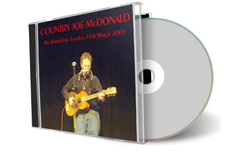 Front cover artwork of Country Joe 2005-03-30 CD London Soundboard