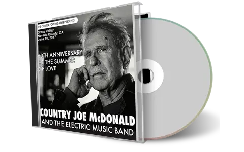 Front cover artwork of Country Joe 2017-06-10 CD Grass Valley Audience