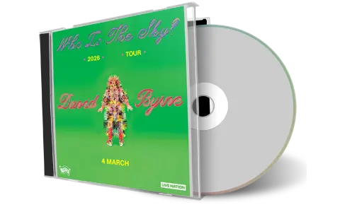 Front cover artwork of David Byrne 2026-03-04 CD London Audience