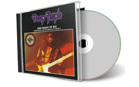 Front cover artwork of Deep Purple Compilation CD 2Nd Night Of Riz Audience