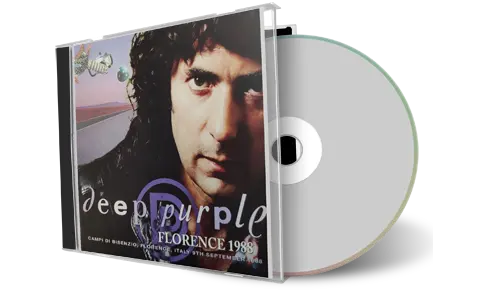 Front cover artwork of Deep Purple Compilation CD Florence 1988 Audience