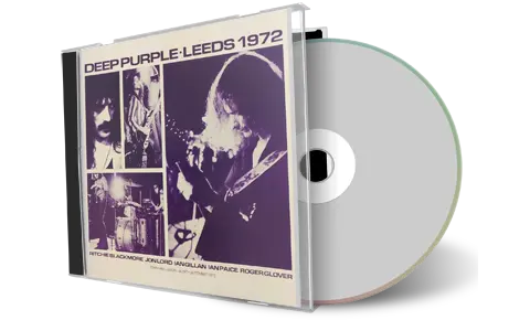 Front cover artwork of Deep Purple Compilation CD Leeds 1972 Audience