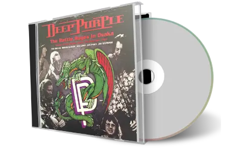 Front cover artwork of Deep Purple Compilation CD The Battle Rages In Osaka Audience