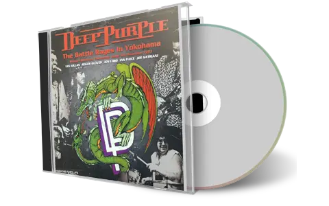 Front cover artwork of Deep Purple Compilation CD The Battle Rages In Yokohama Audience