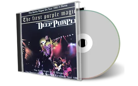 Front cover artwork of Deep Purple Compilation CD The First Purple Magic Audience
