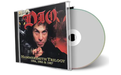 Front cover artwork of Dio Compilation CD Hammersmith Trilogy Soundboard