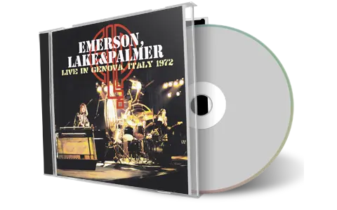 Front cover artwork of Elp Compilation CD Live In Genova 1972 Audience