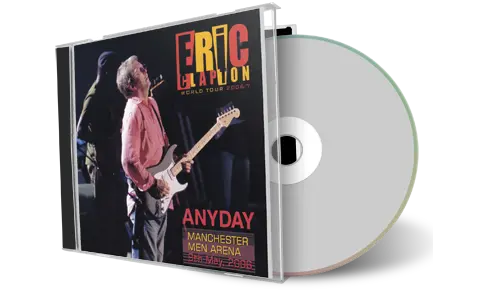 Front cover artwork of Eric Clapton Compilation CD Anyday Audience