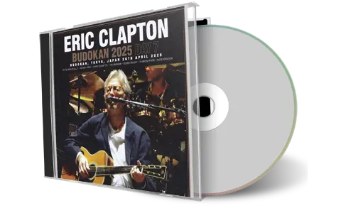 Front cover artwork of Eric Clapton Compilation CD Budokan 2025 Day 7 Audience