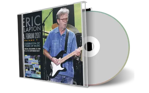 Front cover artwork of Eric Clapton Compilation CD La Forum 2017 Volume 1 Audience