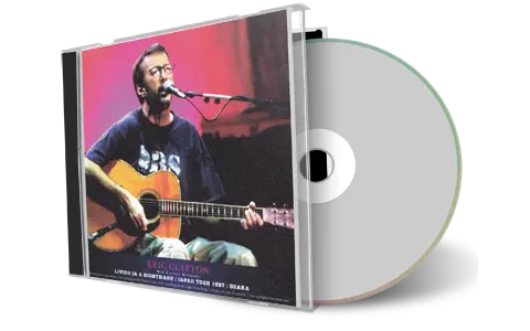 Front cover artwork of Eric Clapton Compilation CD Living In A Nightmare Audience
