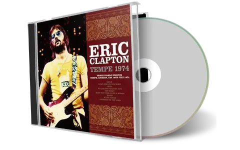 Front cover artwork of Eric Clapton Compilation CD Tempe 1974 Soundboard