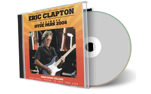 Front cover artwork of Eric Clapton Compilation CD Ultimate Hyde Park 2008 Audience