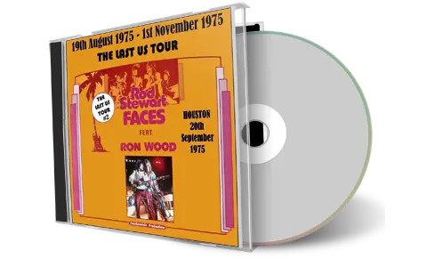 Front cover artwork of Faces Feat Ron Wood 1975-09-20 CD Houston Audience