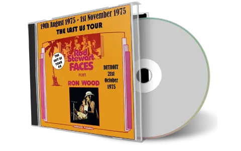 Front cover artwork of Faces Feat Ron Wood 1975-10-21 CD Detroit Audience