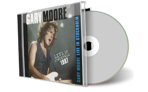 Front cover artwork of Gary Moore Compilation CD Live In Stockholm 1987 Soundboard