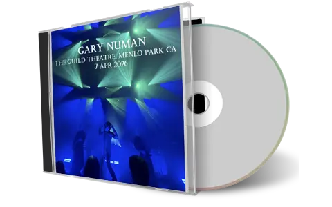 Front cover artwork of Gary Numan 2026-04-08 CD Menlo Park Audience