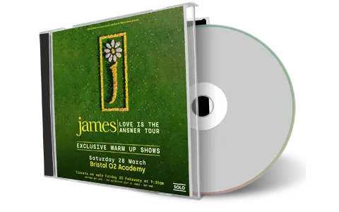 Front cover artwork of James 2026-03-28 CD Bristol Soundboard