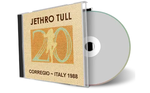 Front cover artwork of Jethro Tull Compilation CD Corregio 1988 Audience