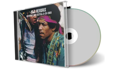 Front cover artwork of Jimi Hendrix Compilation CD Newport Pop Festival Soundboard