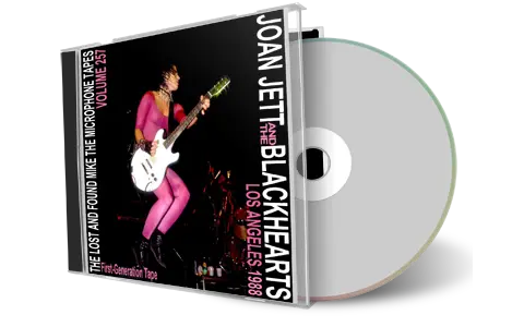 Front cover artwork of Joan Jett 1988-11-30 CD Los Angeles Audience