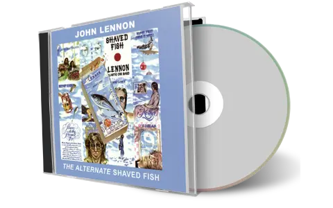 Front cover artwork of John Lennon Compilation CD Alternate Shaved Fish Soundboard
