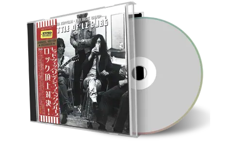 Front cover artwork of Led Zeppelin Compilation CD Jeff Beck Group Battle Of Lz And Jbg Audience