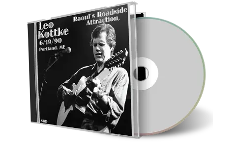 Front cover artwork of Leo Kottke 1990-06-19 CD Portland Soundboard