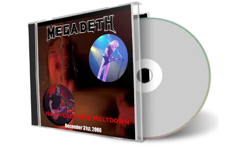 Front cover artwork of Megadeth 2000-12-31 CD Anchorage Soundboard