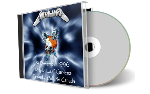 Front cover artwork of Metallica 1986-12-09 CD Toronto Audience