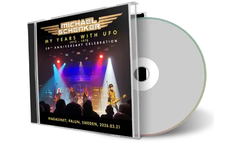 Front cover artwork of Michael Schenker 2026-03-21 CD Falun Audience