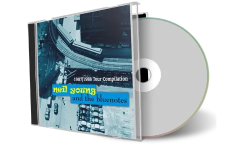 Front cover artwork of Neil Young Compilation CD Bluenotes 1987 1988 Audience