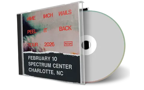 Front cover artwork of Nine Inch Nails 2026-02-10 CD Charlotte Audience
