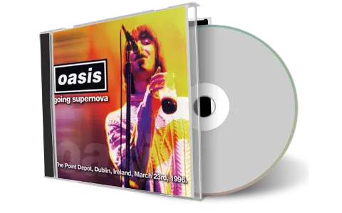 Front cover artwork of Oasis 1996-03-23 CD Dublin Soundboard