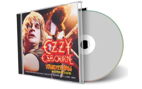Front cover artwork of Ozzy Osbourne 1984-06-30 CD Nagoya Audience