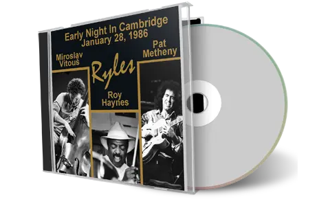 Front cover artwork of Pat Metheny 1986-01-28 CD Cambridge Audience