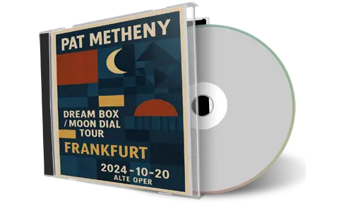 Front cover artwork of Pat Metheny 2024-10-20 CD Frankfurt Audience