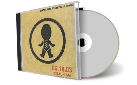 Front cover artwork of Peter Gabriel 2003-06-18 CD Mansfield Soundboard