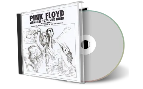 Front cover artwork of Pink Floyd Compilation CD Wembley 1974 2Nd Night Audience