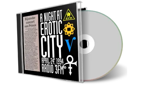 Front cover artwork of Prince Compilation CD A Night At Erotic City Soundboard