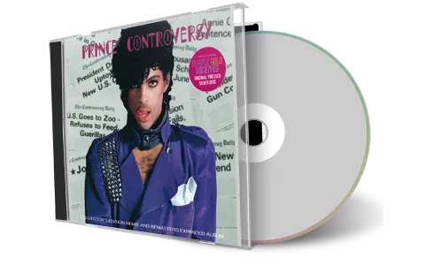 Front cover artwork of Prince Compilation CD Controversy Soundboard