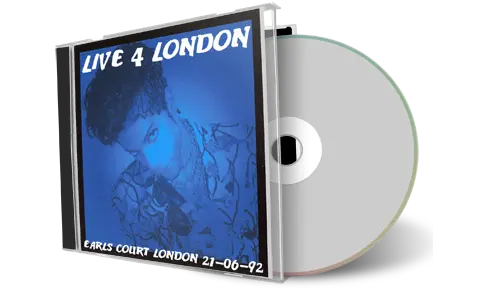 Front cover artwork of Prince Compilation CD Live 4 London Audience