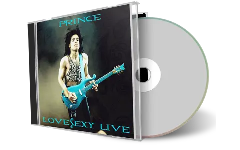 Front cover artwork of Prince Compilation CD Lovesexy Live 1988 Audience
