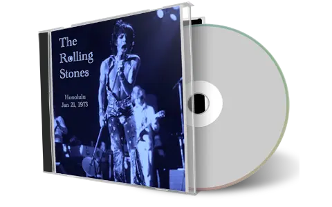 Front cover artwork of Rolling Stones 1973-01-21 CD Honolulu Audience