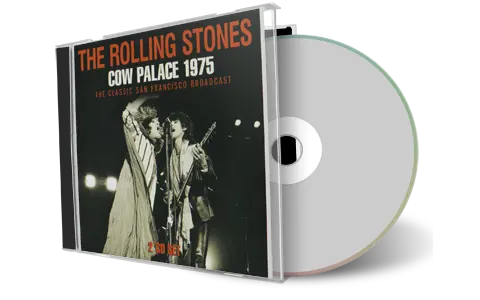 Front cover artwork of Rolling Stones Compilation CD Cow Palace 1975 Audience