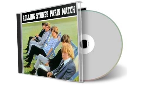 Front cover artwork of Rolling Stones Compilation CD Paris Match Soundboard