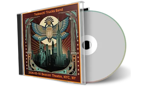 Front cover artwork of Tedeschi Trucks Band 2026-03-10 CD New York City Audience