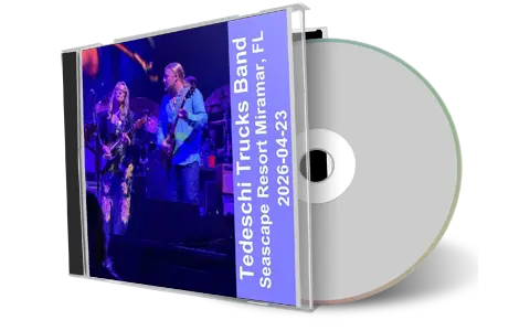Front cover artwork of Tedeschi Trucks Band 2026-04-23 CD Miramar Beach Audience