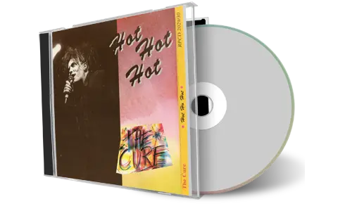 Front cover artwork of The Cure Compilation CD Hot Hot Hot Audience