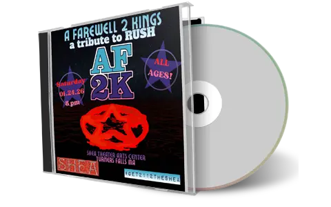 Front cover artwork of A Farewell To Kings 2026-01-24 CD Turners Falls Audience